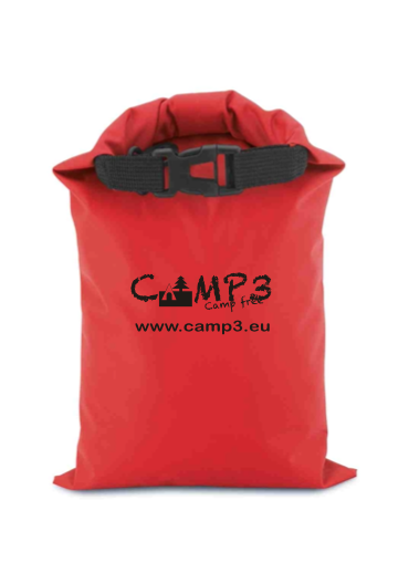 Wasserdichter Seesack – Dry Bag 1,5 Liter, rot – CAMP3 – CAMP3 Online-Shop
